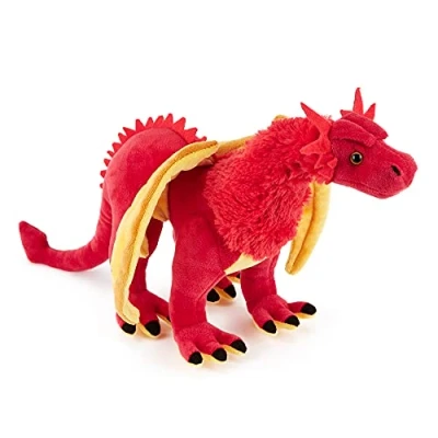 Imagen de Zappi Co Childrens Stuffed Soft Cuddly Dragon (16&quot; / 40cm) Safari Animals Collection Plush Teddy New Born Child First