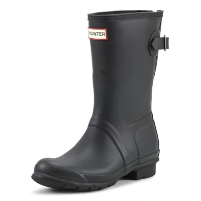 Imagen de Hunter Original Adjustable Short Rubber Botas Mujer, Negro, 37 EU