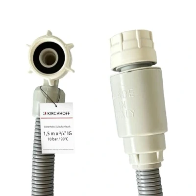 Imagen de KIRCHHOFF 98657210 manguera para lavadora (1,5 m, de entrada con 3/4&quot; x IG o lavavajillas, agua Aquastop)