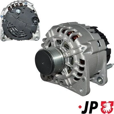 Imagen de JP GROUP 1190102500 Alternador 14V 120A SEAT: Ibiza 3, Leon I Hatchback, 2, VOLKSWAGEN: Golf 4, Polo IV Transporter 5