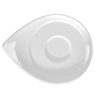 Imagen de Holst Porcelana CF 018/Cappuccino Platillo de café 18 cm Color Blanco, 17.8 x 14.2 2.6