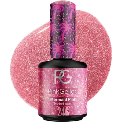 Imagen de Pink Gellac Esmalte de uñas Gel UV 246 Mermaid 15 ml Shellac Rosa Fácil aplicación para 14 días hermosas fabricado en Holanda