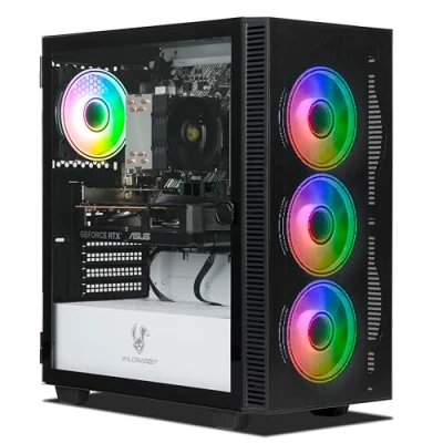 Imagen de Ankermann Game Office Work V3 AMD Ryzen 5 5600X Nvidia GeForce RTX 4060 8GB 32GB RAM 1TB NVMe SSD Windows 11 WiFi Libre