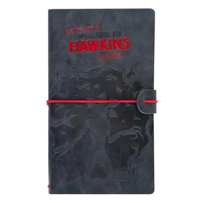 Imagen de Grupo Erik Cuaderno de viaje Stranger Things notas cuero sintético 19,6X12cm Diario personal Bloc merchandising
