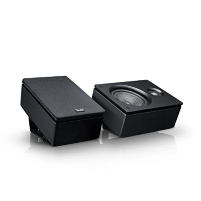 Imagen de Teufel Reflekt (Negro) Par de Altavoces con certificación Dolby Atmos Enabled para la ampliación un Equipo del Home Cinema