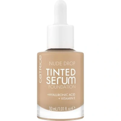 Imagen de Catrice Nude Drop Tinted Serum Foundation, No. 030C, Nude, Long Lasting, Matting, Natural, for Sensitive Skin, Vegan, Oil Free, Perfume, Alcohol Pack of 1 (30 ml)