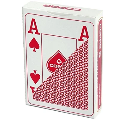 Imagen de Ass Altenburger 40035 Cartas de póquer (63 x 88 mm, 4 Palos), Color Rojo (versión en alemán)