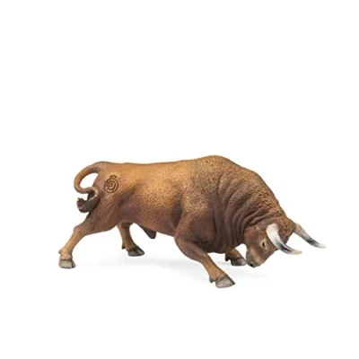 Imagen de DQB DeQUBE Bravo Colorado Embistiendo Animal Figura de Toro, sólido, Color marrón, 17x8x4,2 (DeQUBE Trading S.L. 1)