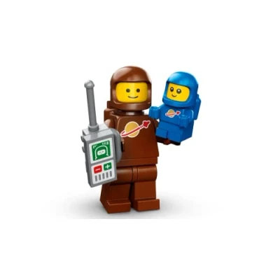 Imagen de LEGO Minifiguras coleccionables Serie 24 Astronauta marrón y Spacebaby 71037