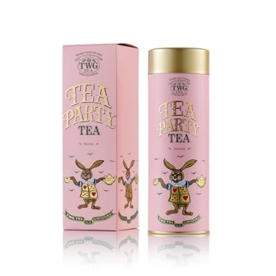 Imagen de TWG Tea Party Té Negro Caléndula y Frutas Tropicales Lata Alta Costura, 100G Caja de Regalo Originales
