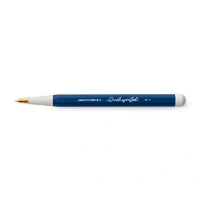 Imagen de LEUCHTTURM1917 365595 Drehgriffel Nr. 1, Azúl Marino Bolígrafo de gel con tinta negra