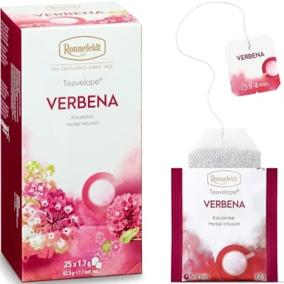 Imagen de Ronnefeldt Juego de 2 té hierbas Verbena x 25 1,7 g