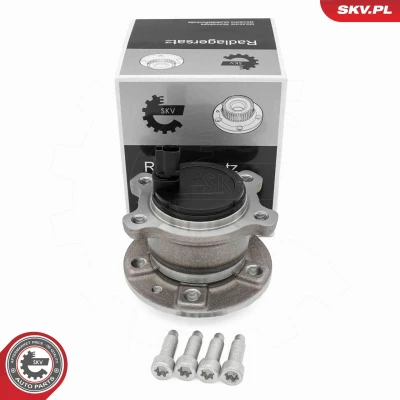 Imagen de ESEN SKV 29SKV691 Juego de cojinete rueda Eje trasero izquierda, trasero, derecha con sensor ABS incorporado 136mm VOLVO: XC60 I