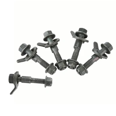 Imagen de Fydun Rueda Perno de Inclinación Juego 5 tornillos levas 12 mm, para vehículos acero cuatro ejes medición kit caída ajustable