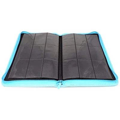 Imagen de docsmagic.de Pro Player 9 Pocket Zip Album Mint 360 Card Binder MTG PKM YGO Cremallera Aqua