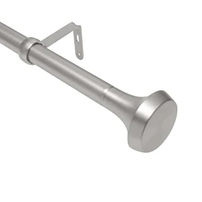 Imagen de Umbra Ella 1 cortina Rod, níquel/acero, 91 183 cm