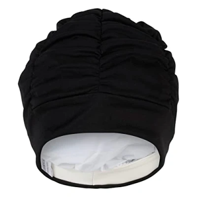 Imagen de Fashy Swimming Gorro de natación, tamaño único, Color Negro