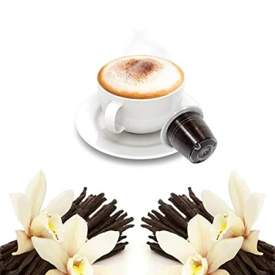 Imagen de 50 Capsulas Café Sabor Vainilla Compatibles Nespresso Kickkick