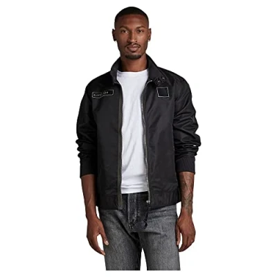 Imagen de G STAR RAW Harrington Jacke, Chaquetas para Hombre, Negro (dk black D22896 C143 6484), L