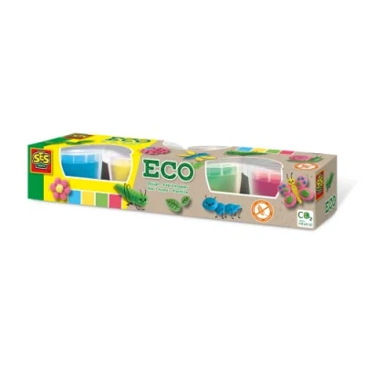 Imagen de SES Eco Set de Cuatro superpastas para Jugar, Multicolor (24911)