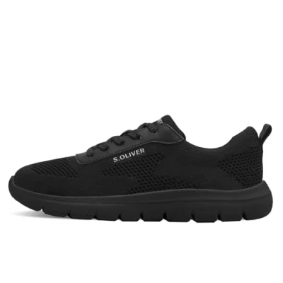 Imagen de s.Oliver Damen Sneaker Low 5 23622 44, Zapatillas Mujer, Negro, 40 EU