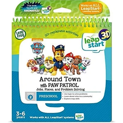 Imagen de Leapfrog Leapstart Preschool: Around Town with Paw Patrol Libro de Actividades (3D Mejorado)