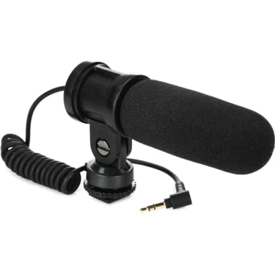 Imagen de Behringer VIDEO MIC MS Micrófono de condensador medio lateral doble cápsula para aplicaciones videocámara