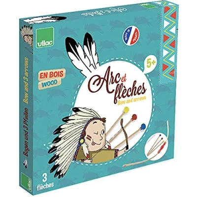 Imagen de Vilac ARC desmontado con 3 Flechas en Caja Diana (2912)