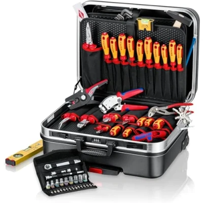 Imagen de Knipex Maletín de Herramientas Big Basic Move ElektroPlus 68 Piezas 515 mm 00 21 06