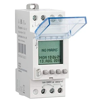 Imagen de legrand 412631 Interruptor Con Horario Programable, Blanco