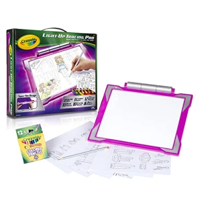 Imagen de Crayola Light Up Tracing Pad, Pizarra Magica LED, Actividad Creativa de Dibujo y Color, Idea Regalo, Edad Recomendada: a Partir 6 Años