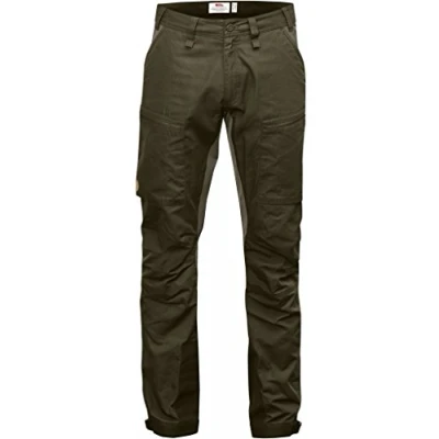 Imagen de Fjallraven Abisko Lite Trekking TRS M Long Pants, Hombre, Verde (Dark Olive), XS/44