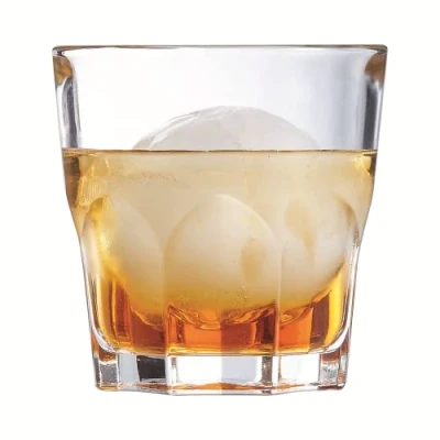 Imagen de Arcoroc Colección Granity 6 vasos bajos apilables de vidrio templado 16 cl Uso profesional Extremadamente resistente Fabricado en Francia Embalaje reforzado, apto para la venta online