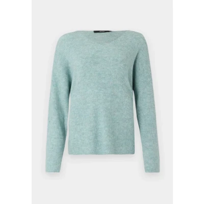 Imagen de Vero Moda Vmcrewlefile V NECK Jersey de punto, Mujer, Talla: XS, Gray mist