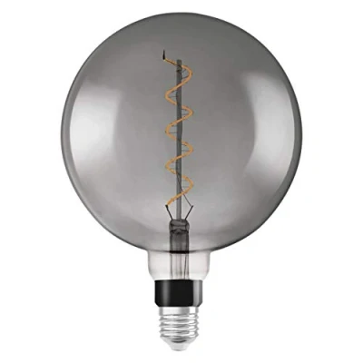 Imagen de OSRAM Lamps Bombilla LED E27, 5 W, Cristal Ahumado, regulable