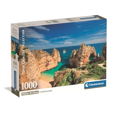 Imagen de Clementoni Puzzle Adulto 1000 Piezas Collection Algarve Bay Compact Box, 39989
