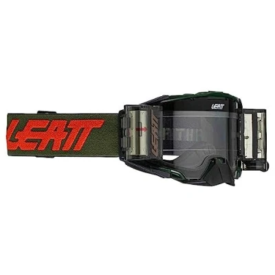 Imagen de Leatt Brace Velocity 6.5 motocross goggle with double anti fog lens and Roll Off...