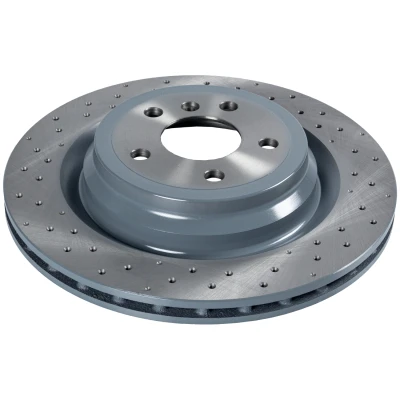 Imagen de FEBI BILSTEIN 106607 Disco de freno Eje trasero 330 22 5 112 perforado/ventil. int. revestido MERCEDES BENZ: Clase ML, GLE SUV