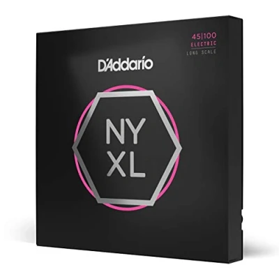 Imagen de D&#039;Addario NYXL45100 Long Scale Regular Light Nickel Wound Bass Guitar String