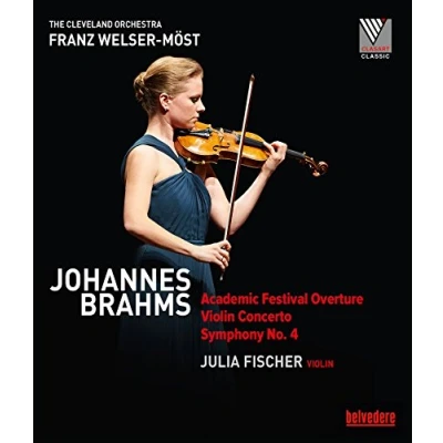 Imagen de Brahms, J.: Academic Festival Overture / Violin Concerto, Op. 77 Symphony No. 4 [Blu ray]
