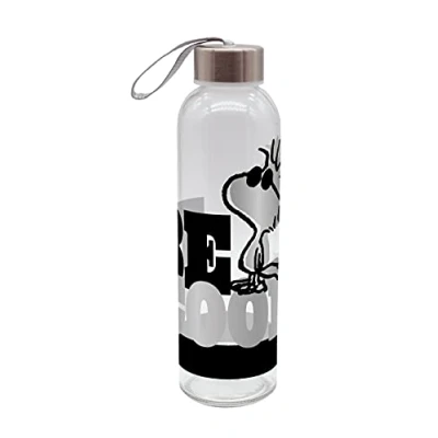 Imagen de GEDA LABELS Peanuts Be Cool Botella de Cristal, Unisex niños, Multicolor, 500 ml