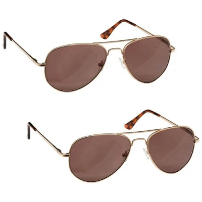 Imagen de La Compañía Gafas De Lectura Oro Lectores Sol Valor Pack 2 UV400 Hombres Mujeres SS8 9 +1,50