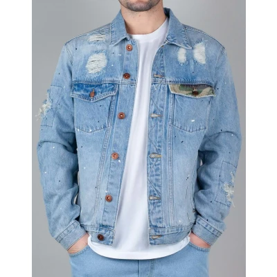 Imagen de GIANNI LUPO CAZADORA VAQUERA AZUL XL