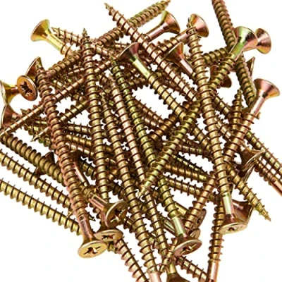Imagen de Forgefix MPS575Y Tornillo Multiusos Compatible con Pozi CSK ST ZYP 5,0 x 75 mm, Caja de 100, Amarillo, 5.0 75mm