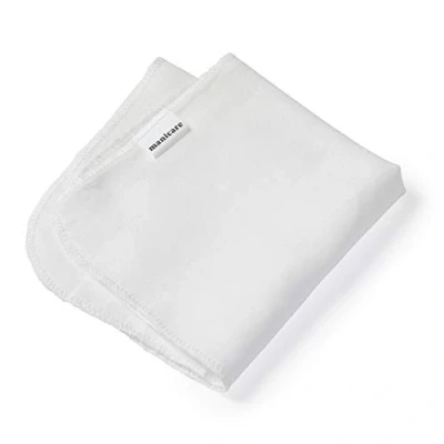 Imagen de Manicare Paquete de 2 paños muselina para la cara, elimina el maquillaje, limpieza ecológicos reutilizables, suaves piel, exfoliantes, accesorio spa belleza, toalla facial,