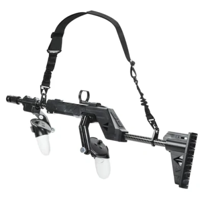 Imagen de Baomaeyea Culata de Pistola para MetaQuest 3,Culata VR Compatible con los Puños del Controlador Meta Quest3 Mejorar la Estabilidad y el Control Adaptador Magnético Rifle