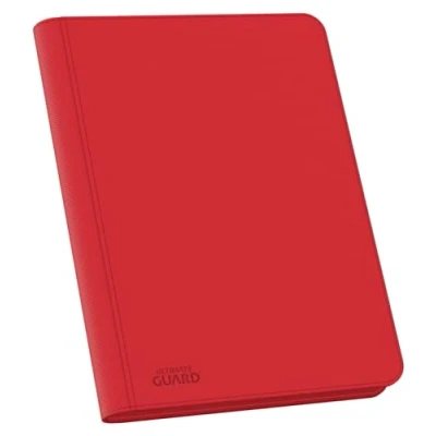 Imagen de Ultimate Guard 8 Bolsillos QuadRow ZipFolio XenoSkin Rojo, Liso, Multicolor, One Size (UGD010435)