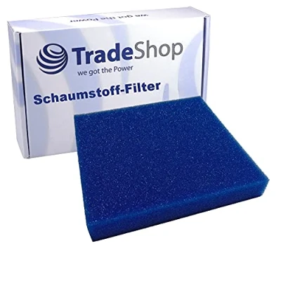 Imagen de Trade Shop Filtro de espuma/filtro aspiradora/filtro esponja repuesto para Philips PowerPro Compact FC9328 FC9329 FC9330 FC9331 FC9332 FC9333 FC9334 FC9349 FC9350