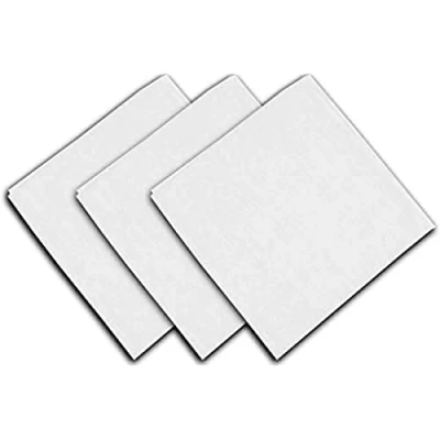 Imagen de Soleil d&#039;ocre Set de 3 toallas algodón 45x45 cm Panama, Blanco