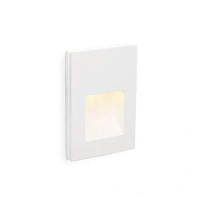 Imagen de Faro Barcelona 63283 PLAS Empotrable (bombilla incluida) LED, 1W, yeso, color blanco